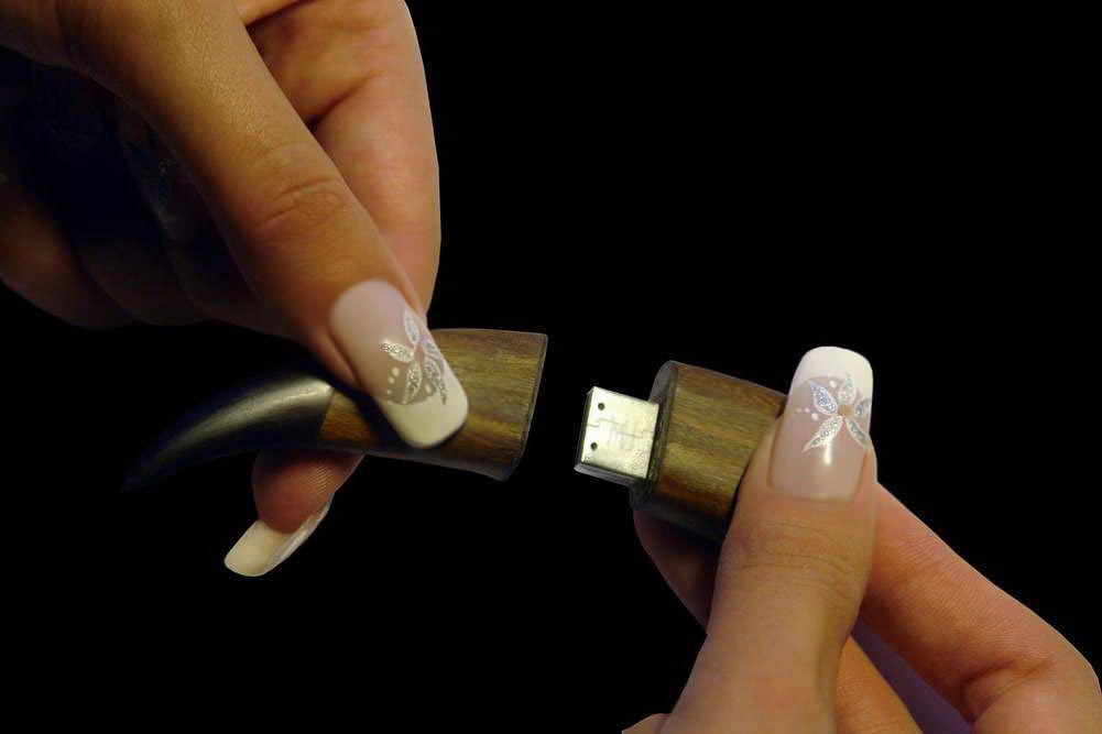 MJ - USB Flash Drive Wood Edition - Snakewood, Cheetah Claw.