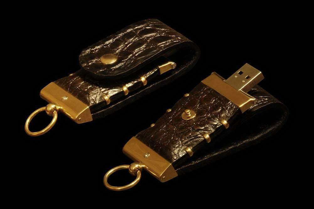 MJ USB Flash Drive Gold Crocodile 777 SingleCopy - Ultra Fast 64gb