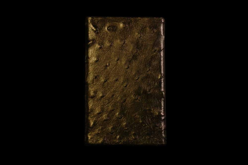 MJ - USB Drive SSD / HDD Memory Black Ostrich Leather Edition - The unique information storage capacity ranging from 200gb to 4tb