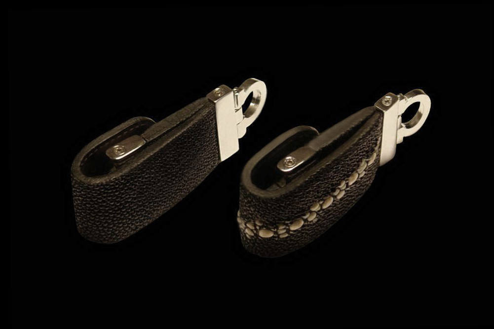 MJ - Flash Drive Exotic Leather - Stingray Classic & Siam Line